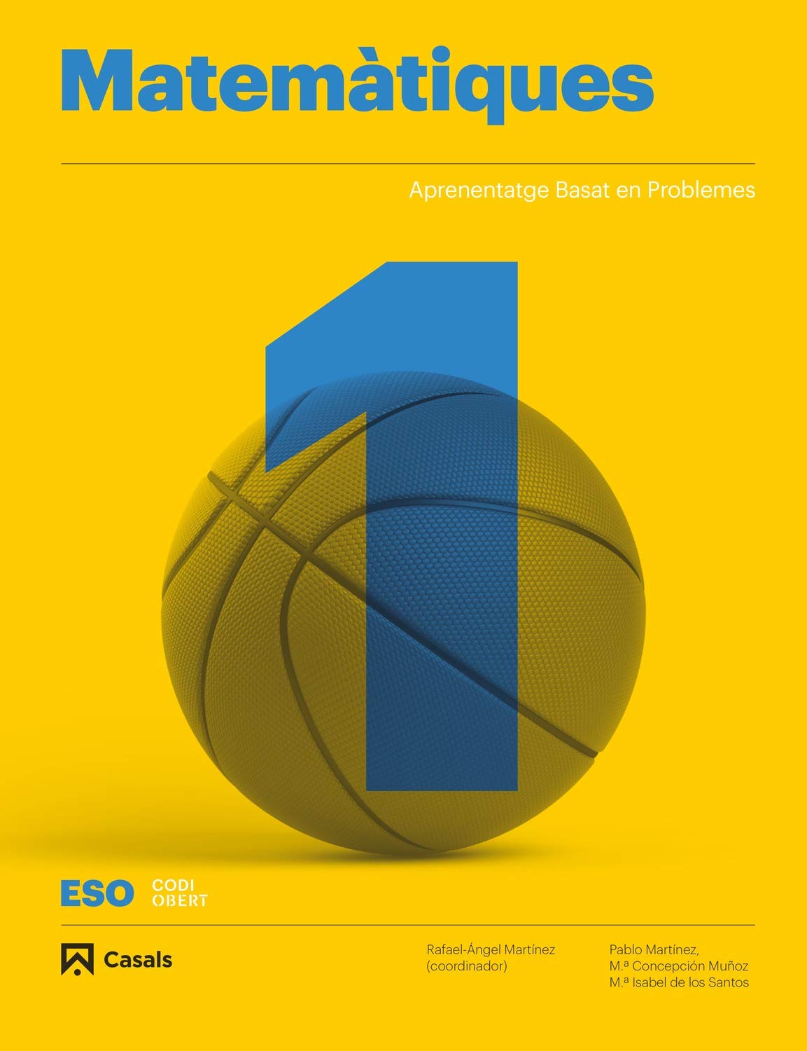 Matemàtiques 1 ESO (2019) book