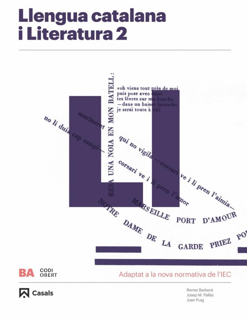 Llengua catalana i Literatura 2 BA 2020 book