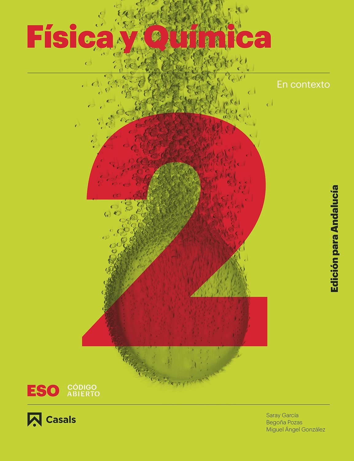 Física y Química 2 ESO Andalucía book
