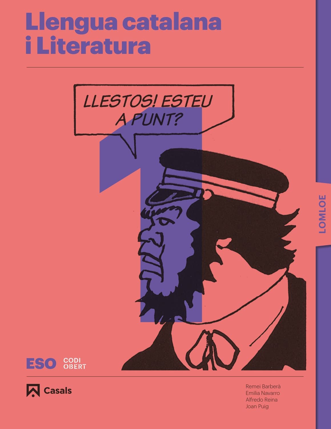 Llengua catalana i Literatura 1 ESO LOMLOE book