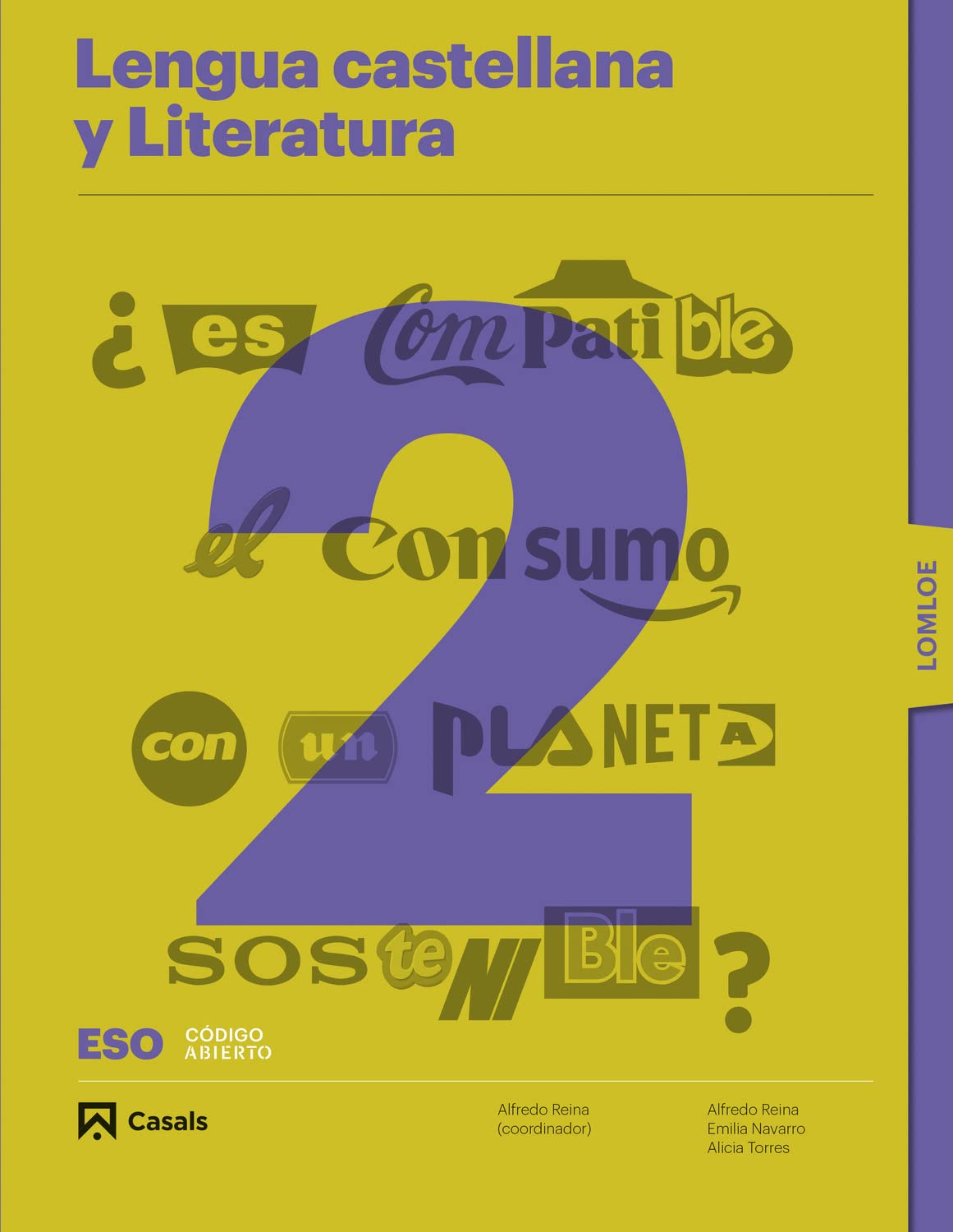 Lengua castellana y Literatura 2 ESO LOMLOE book