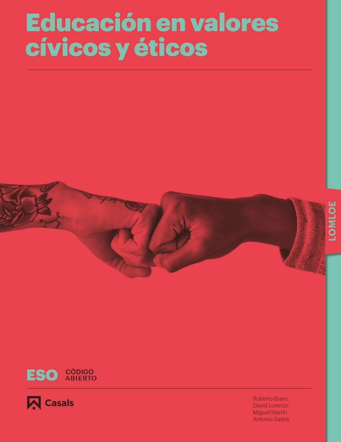 Educación en valores cívicos y éticos ESO LOMLOE book