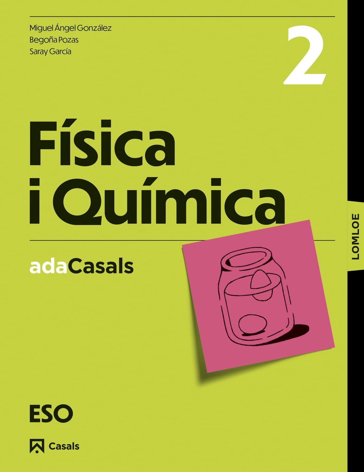 Llibre guia Física i Química 2 ESO ADA LOMLOE book