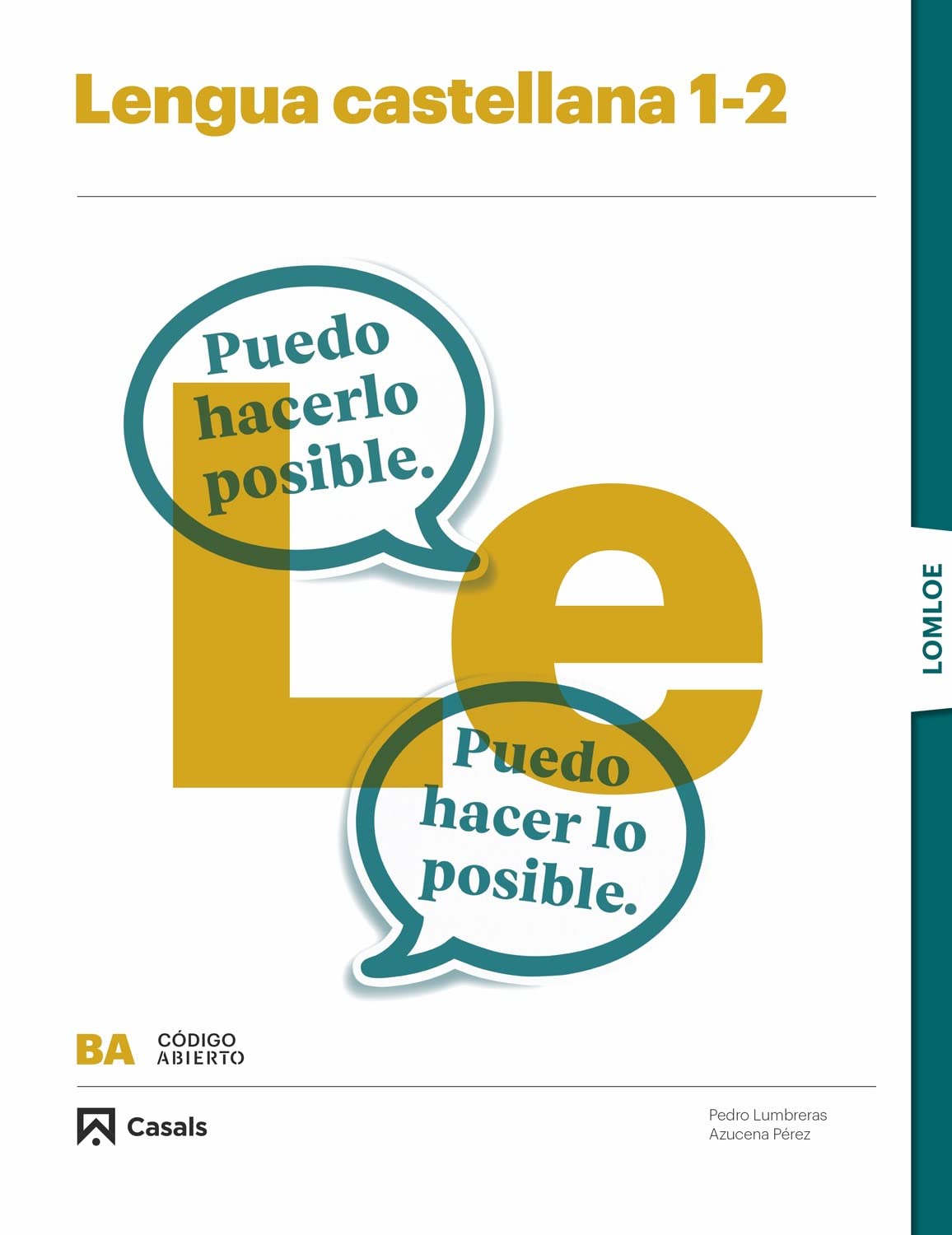 Lengua Castellana 1-2 BA book