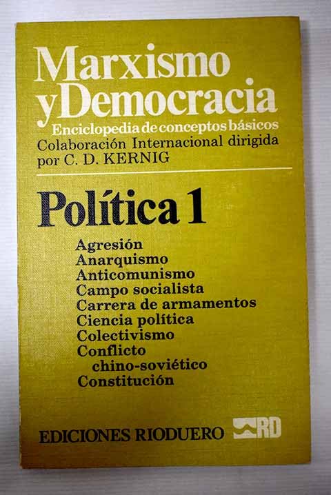 Marxismo y democracia. Política Books