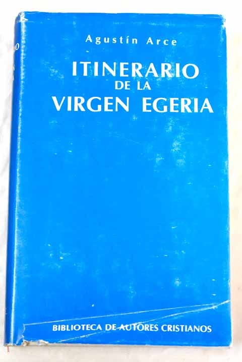 Itinerario de la Virgen Egeria. Books