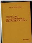 Formulario con sus fundamentos de terapéutica clínica book