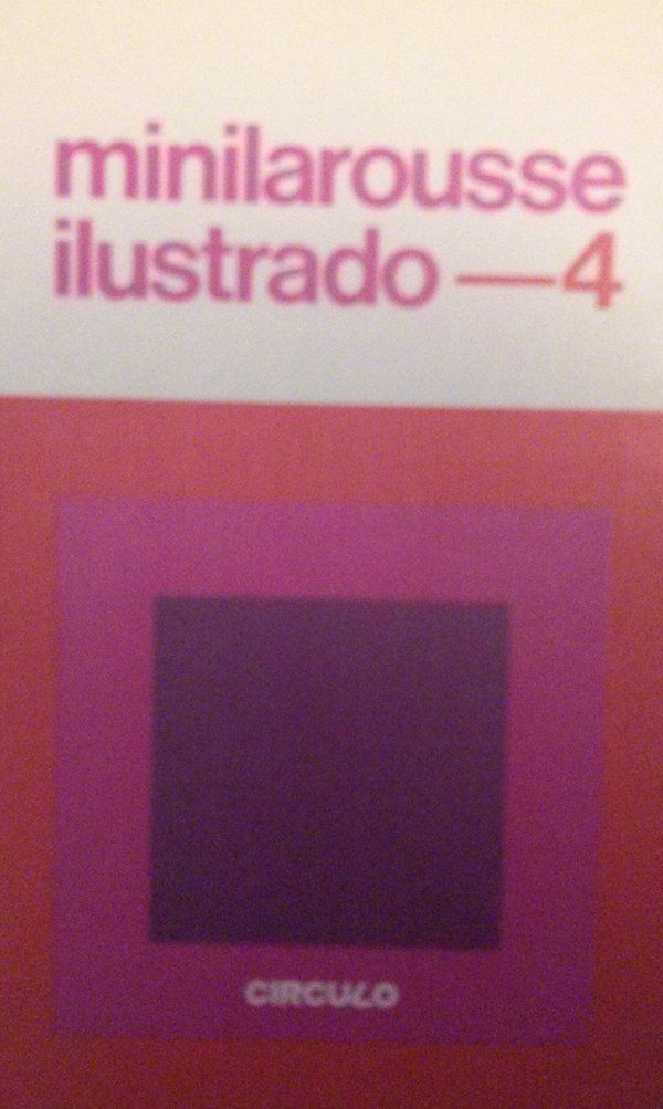 MINILAROUSSE ILUSTRADO 4. book