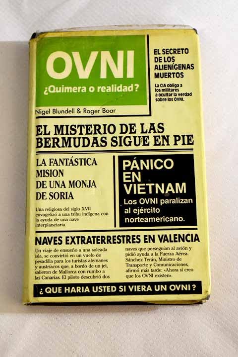 OVNI. ¿QUIMERA O REALIDAD? book