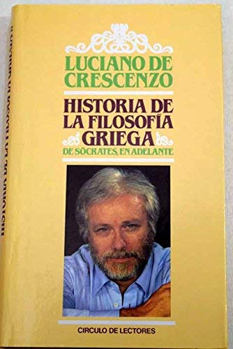 Historia de la filosofía griega: (de Sócrates en adelante) Books