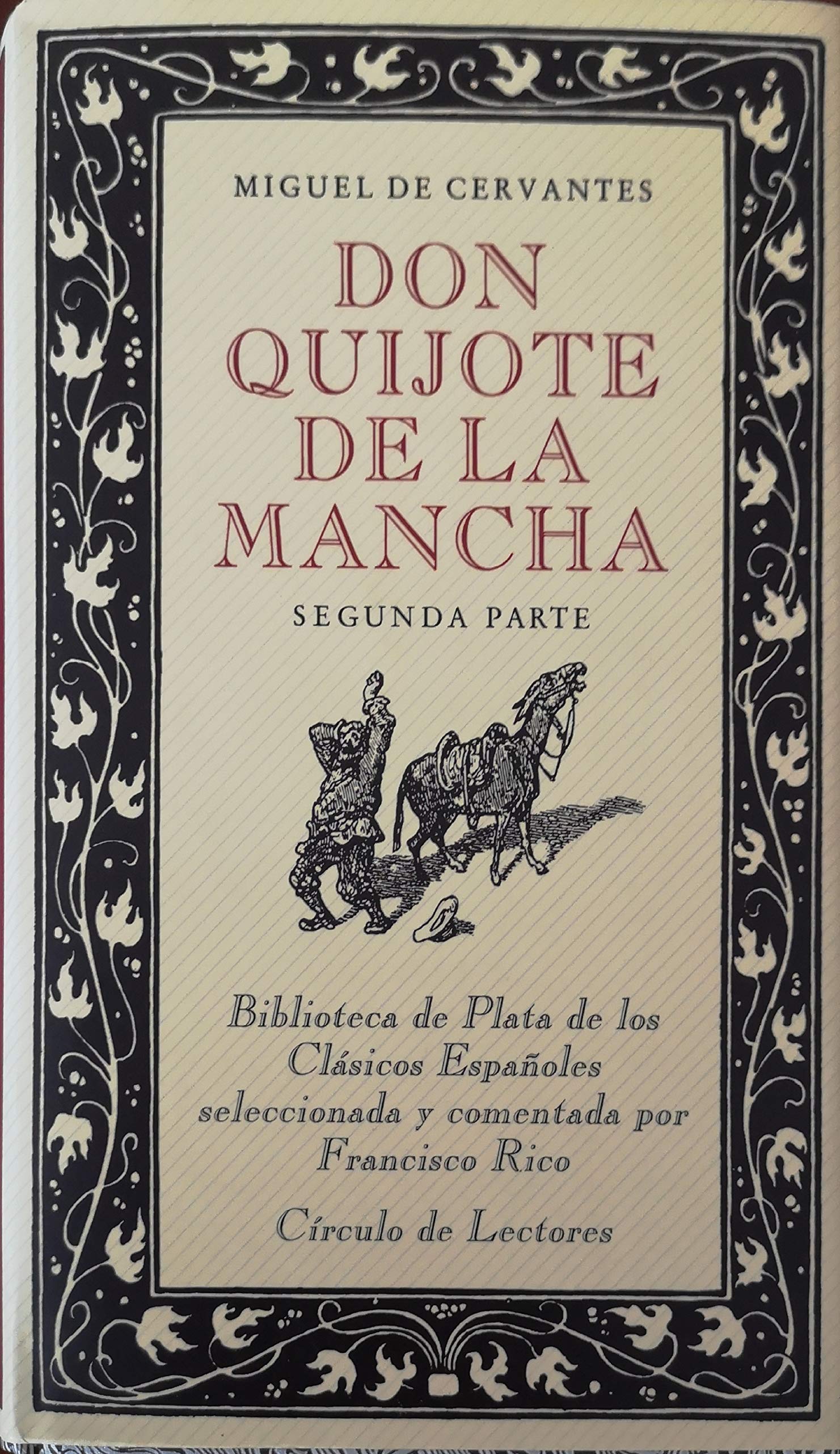 Don quijote de la Mancha. vol. II book