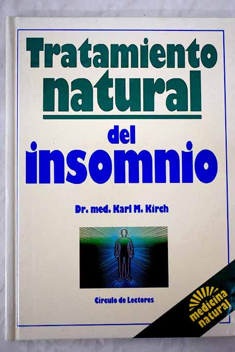 Insomnio: tratamiento natural book