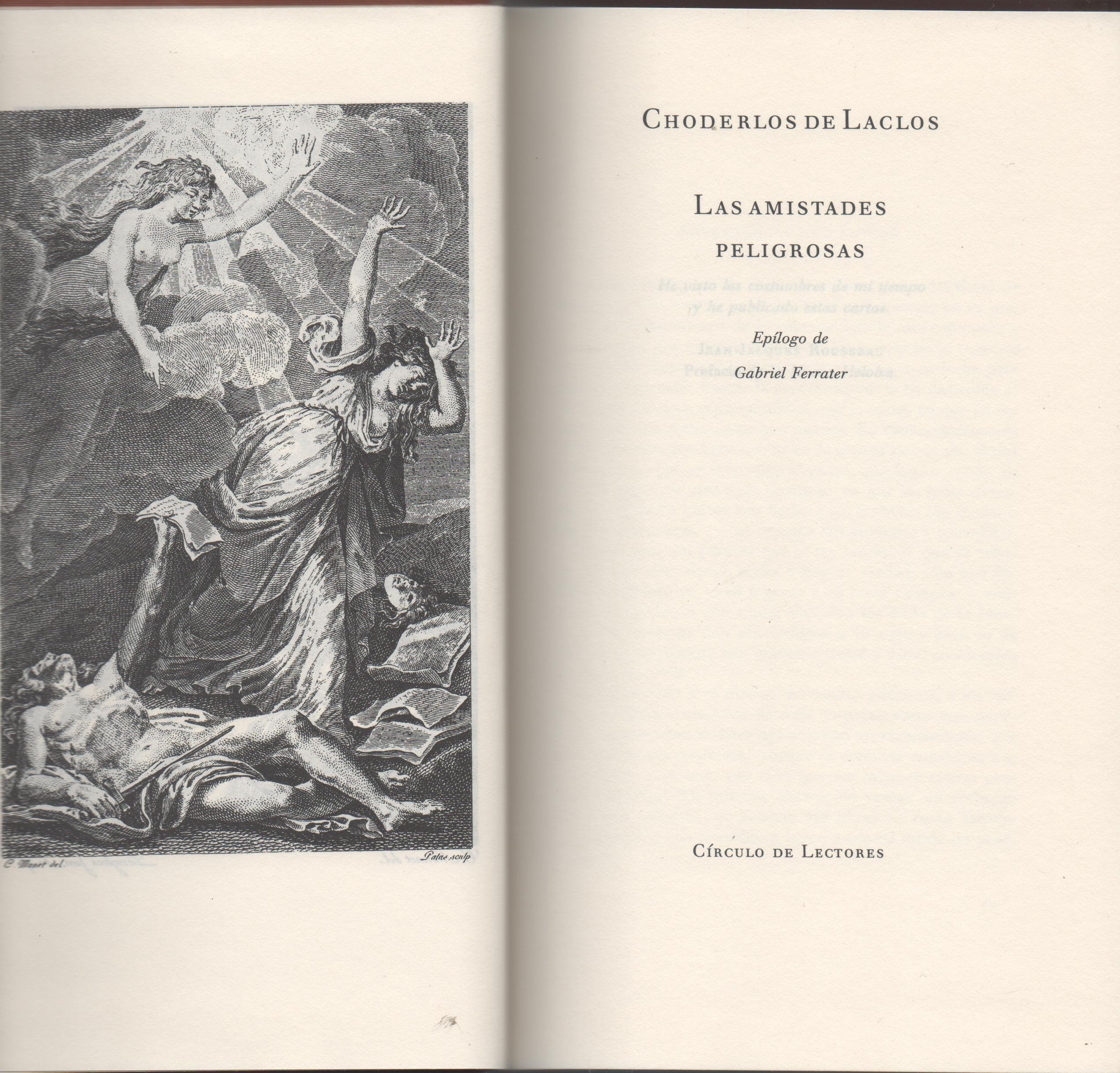 Las amistades peligrosas Books