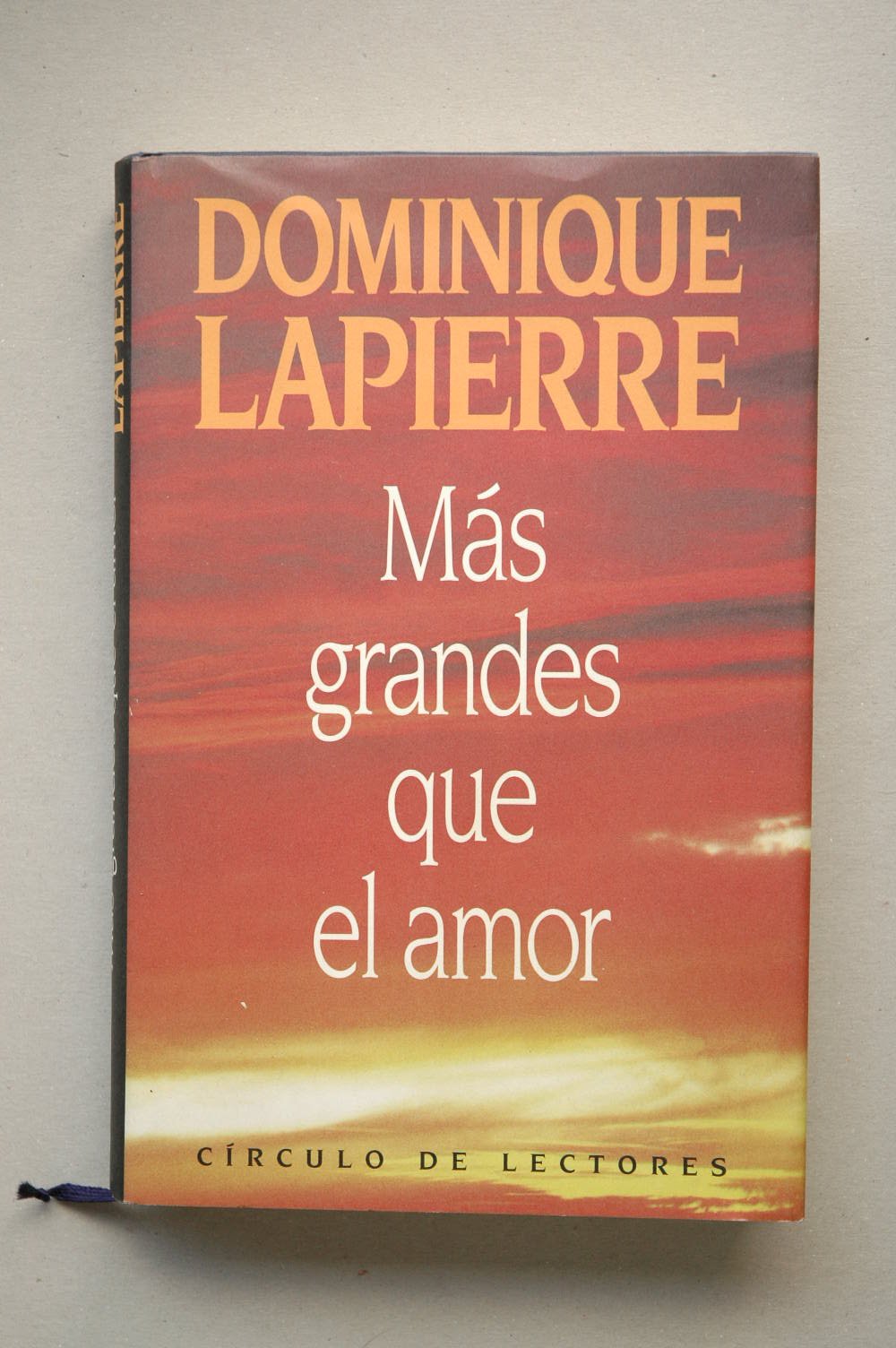 Más grandes que el amor / Dominique Lapierre ; traducción de Enrique Sordo book