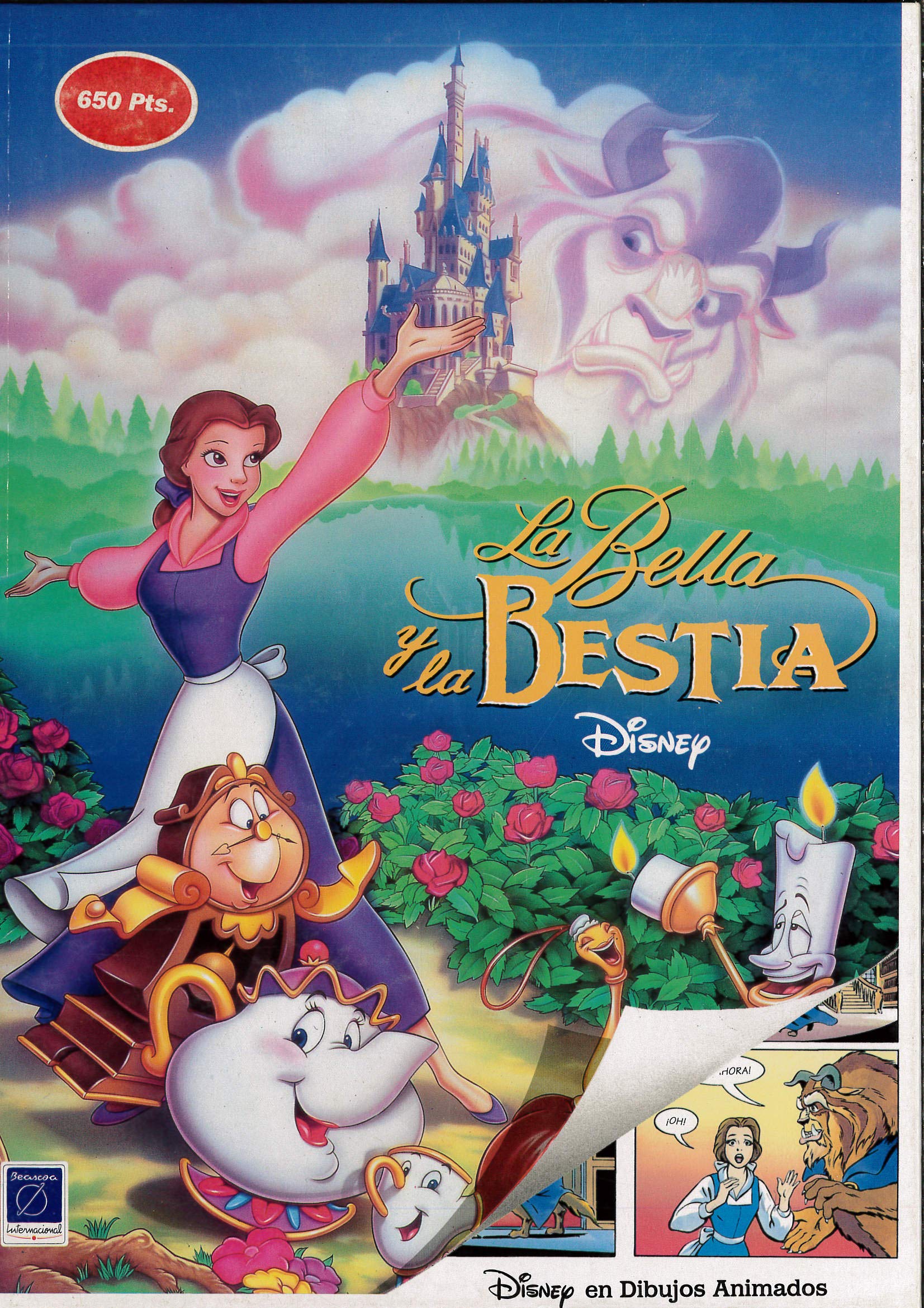 La bella y la bestia book