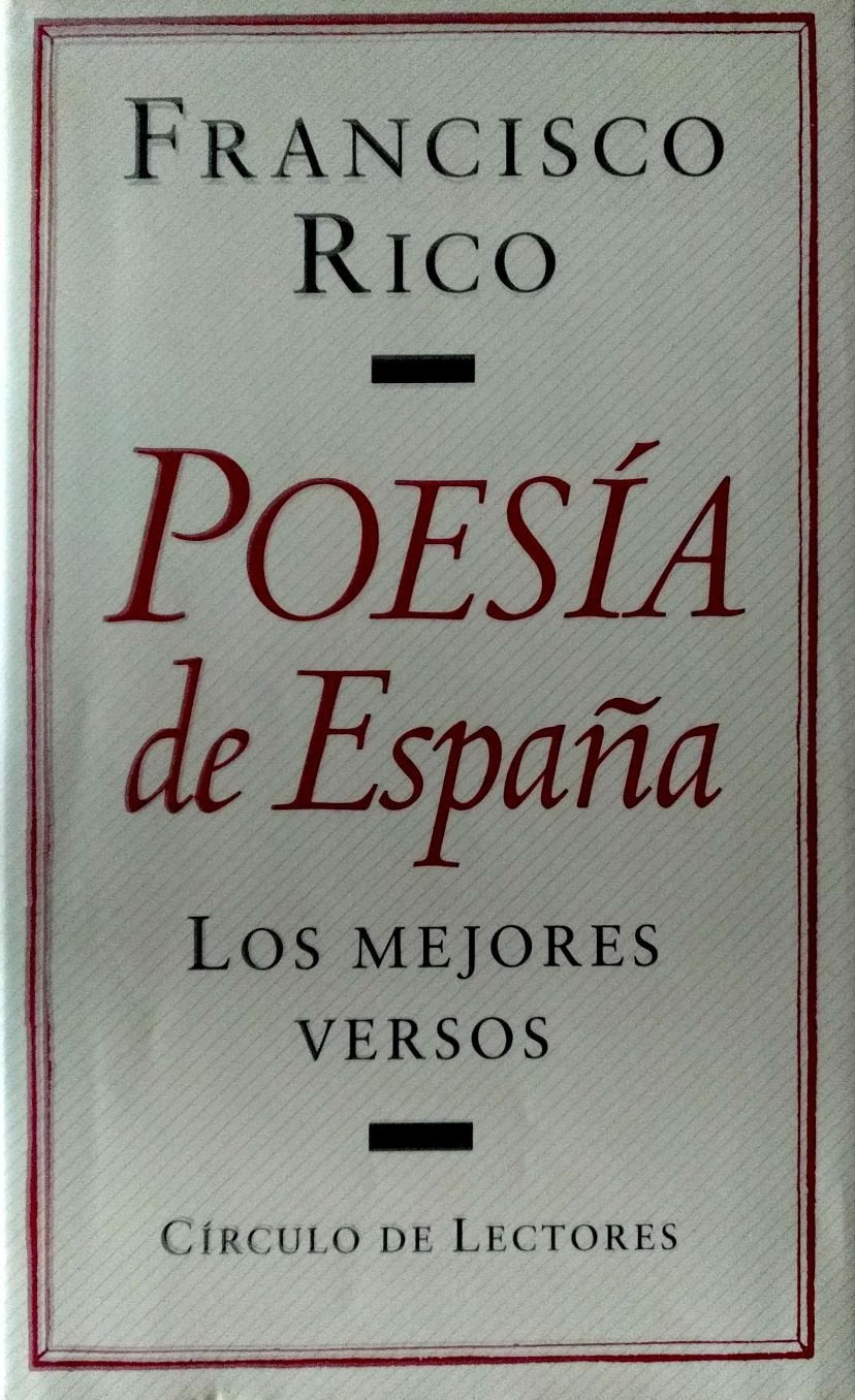 POESIA DE ESPAÑA. LOS MEJORES VERSOS book