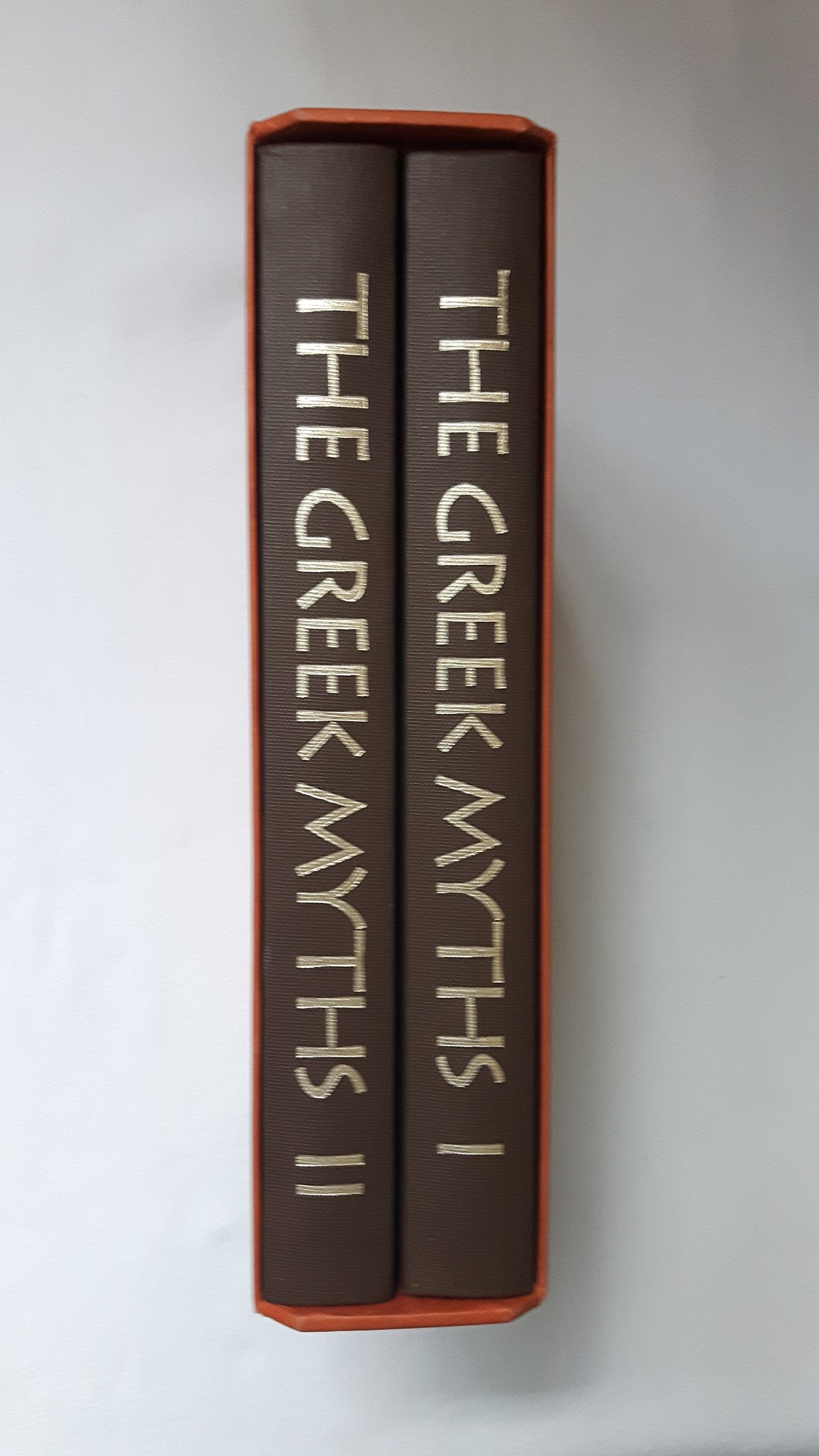 The Greek Myths (in two vols), Folio edition book