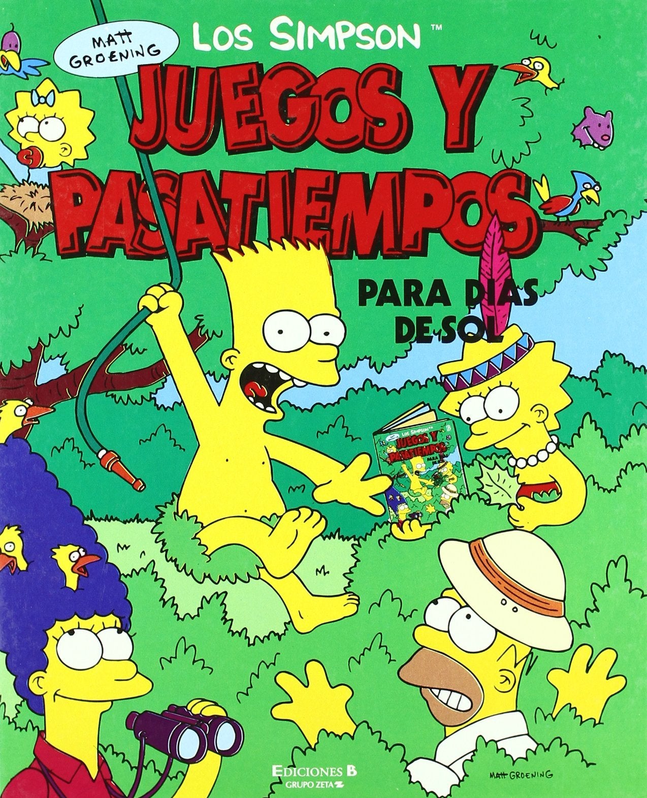 Los Simpson.juegos y Pasatiempos para Días de Sol book