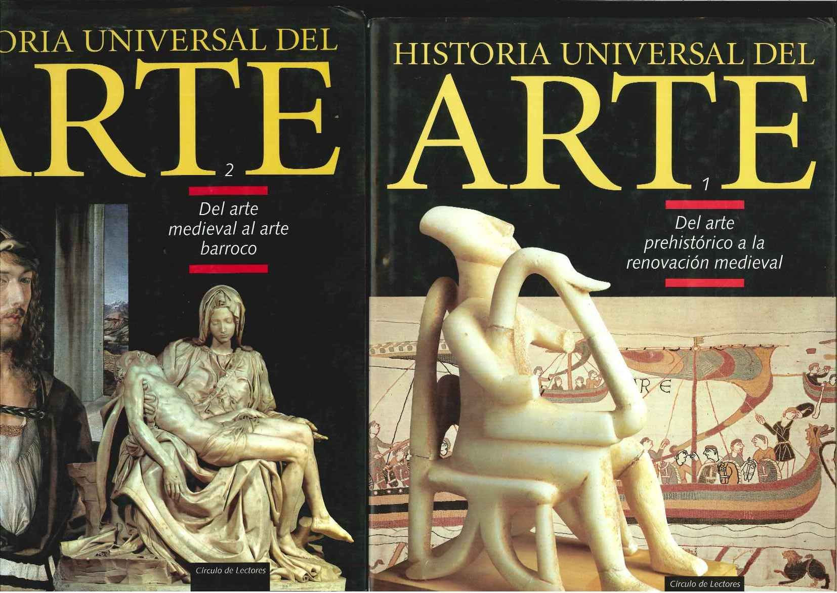 Historia Universal Del Arte Vol. 1y 2 book