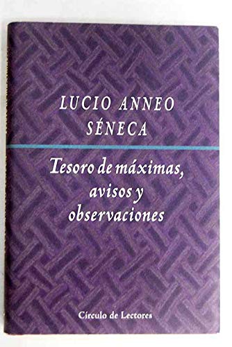 Tesoro de máximas, avisos y observaciones Books
