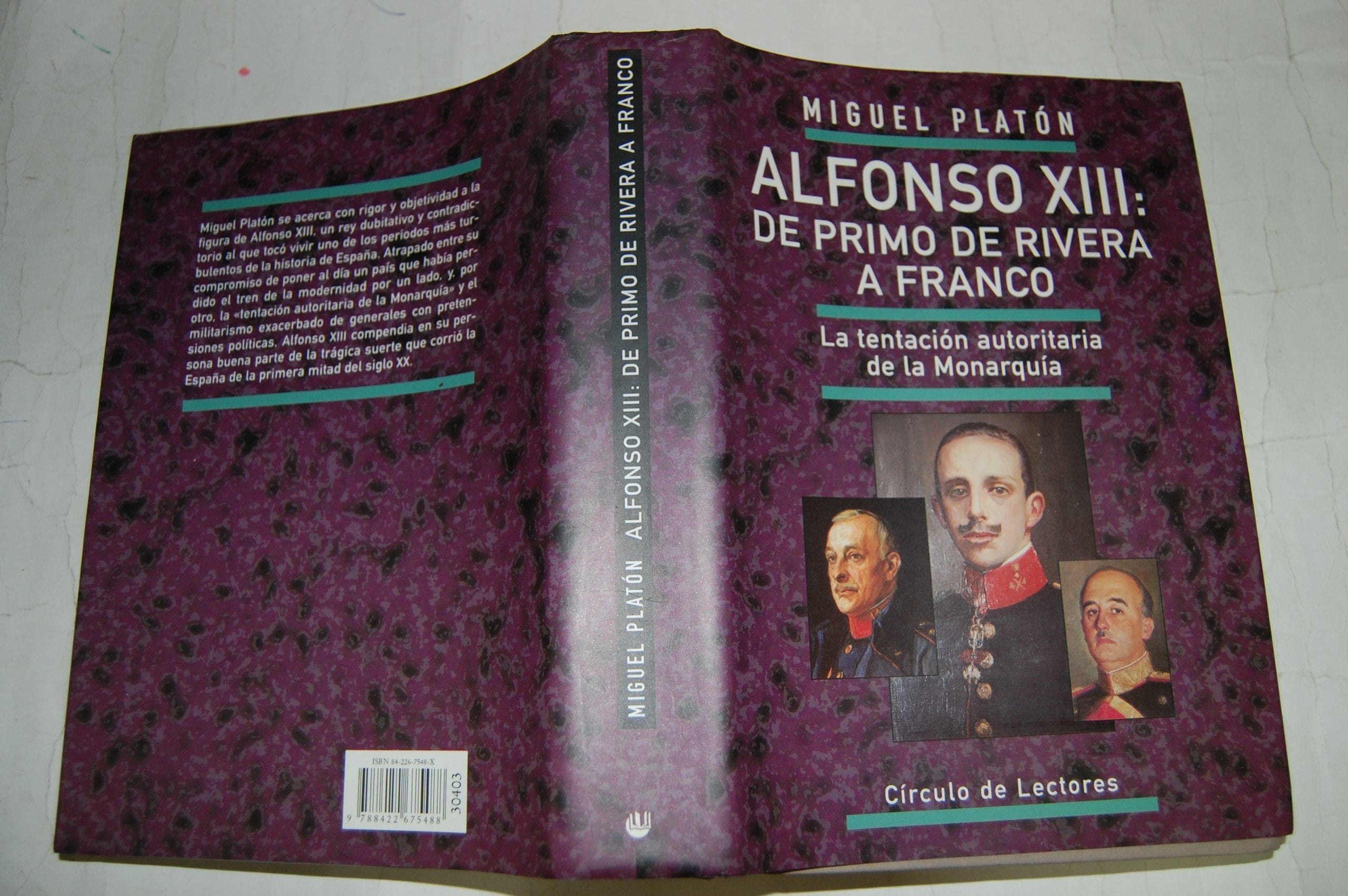 Alfonso XIII: de primo de Rivera afranco: la tentacion autoritaria de la monarquia book