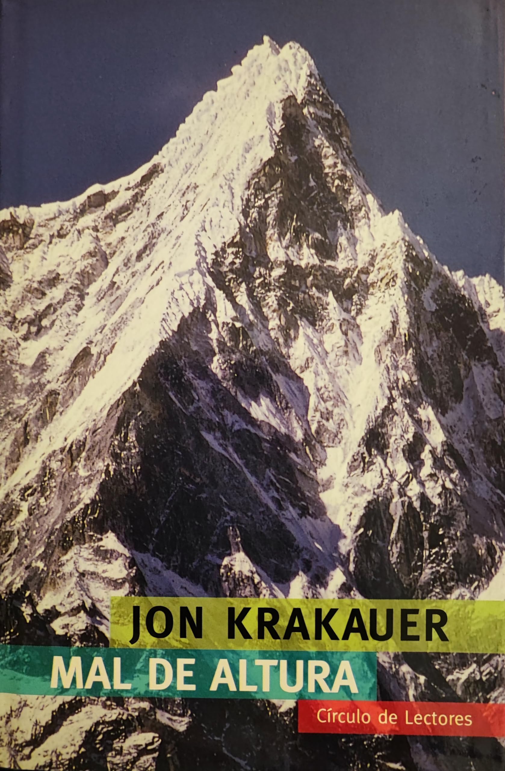 Mal de altura: crónica de una tragedia en el Everest book