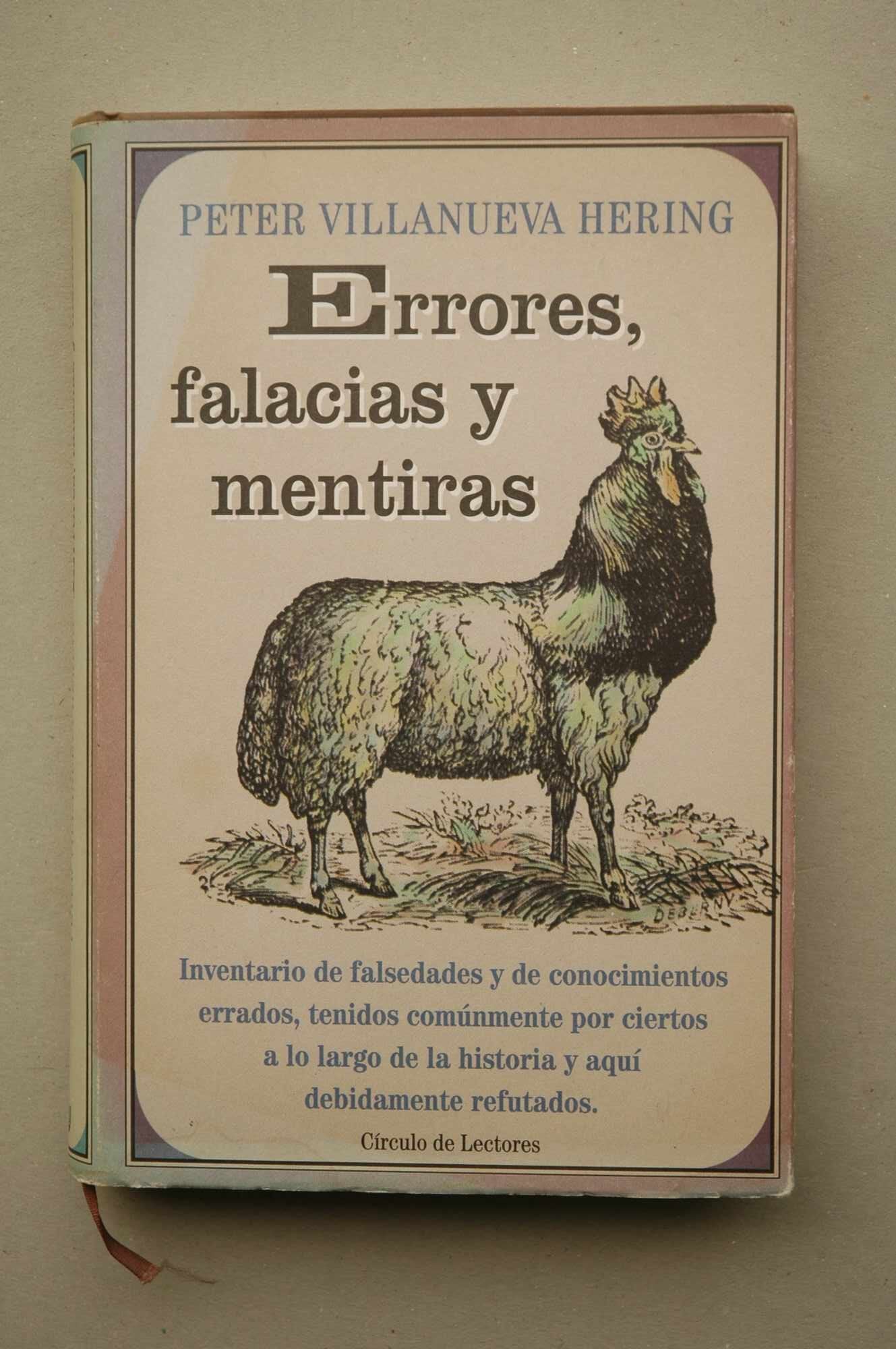 Errores, falacias y mentiras Books