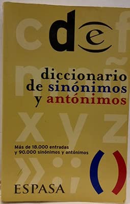 Diccionario De Sinónimos Y Antónimos Books