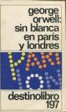 Sin blanca en París y Londres Books