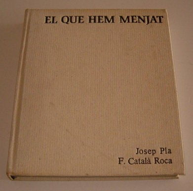 El que hem menjat (Col¨lecció Imatge de Catalunya) book