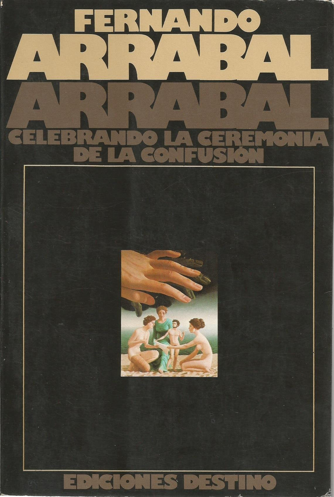Arrabal celebrando la ceremonia dela confusion book