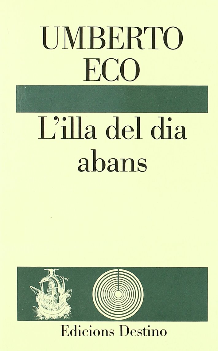 L'ILLA DEL DIA ABANS.......L'ANCORA Contemporary literature