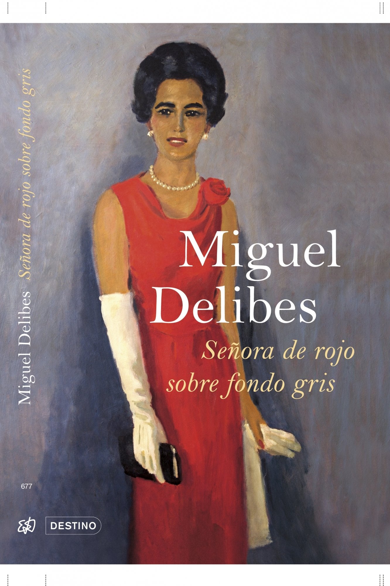 Señora de rojo sobre fondo gris Contemporary literature