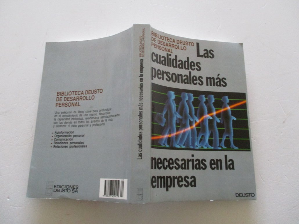 Las cualidades personales mas necesarias en la empresa Books