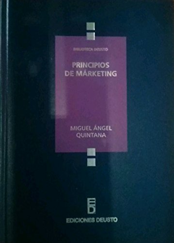 Principios de Márketing (Miguel Ángel Quintana) Books