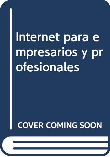 Internet para empresarios y profesionales Books