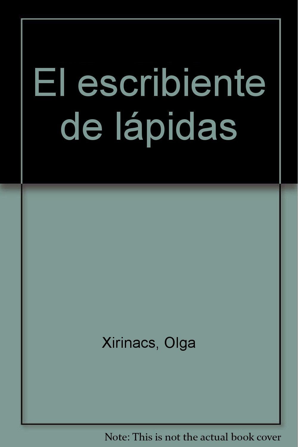 Product Image: Escribiente De Lapidas, El