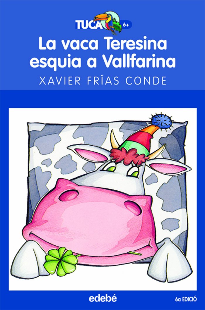 La vaca Teresina esquia a Vallfarina book