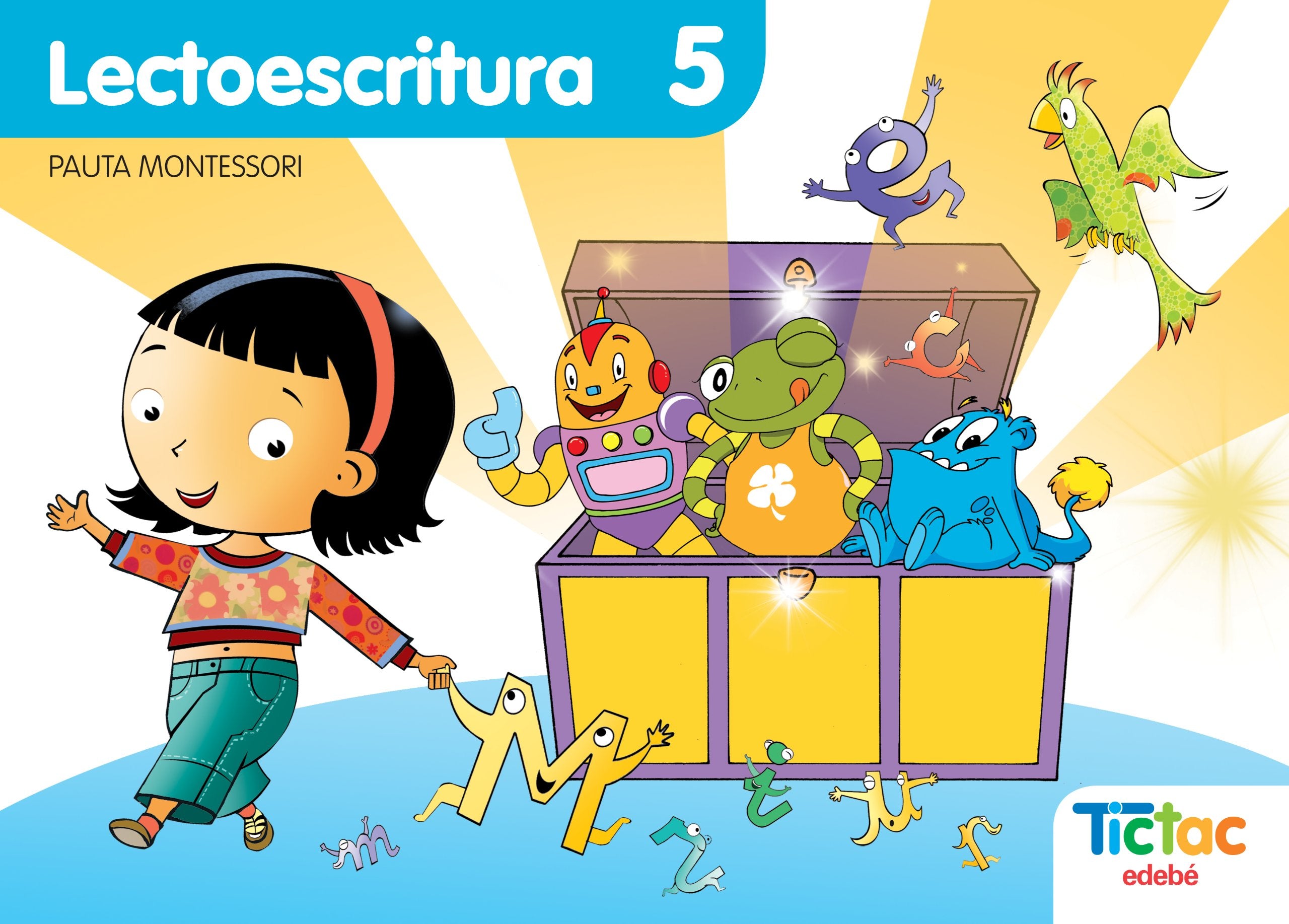 Proyecto Tic-Tac, lectoescritura, Educación Infantil. Cuaderno 5 (pauta Montessori) Non-fiction