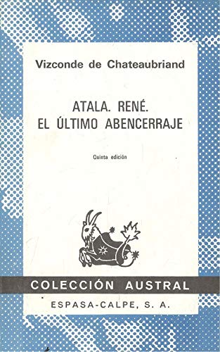 Atala. rene. el ultimo abencerraje book