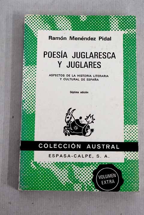Poesia Juglaresca y Juglares. Origenes De Las Literaturas Romanicas book
