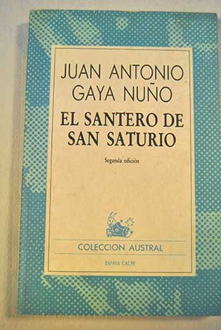 El santero de San Saturio Books