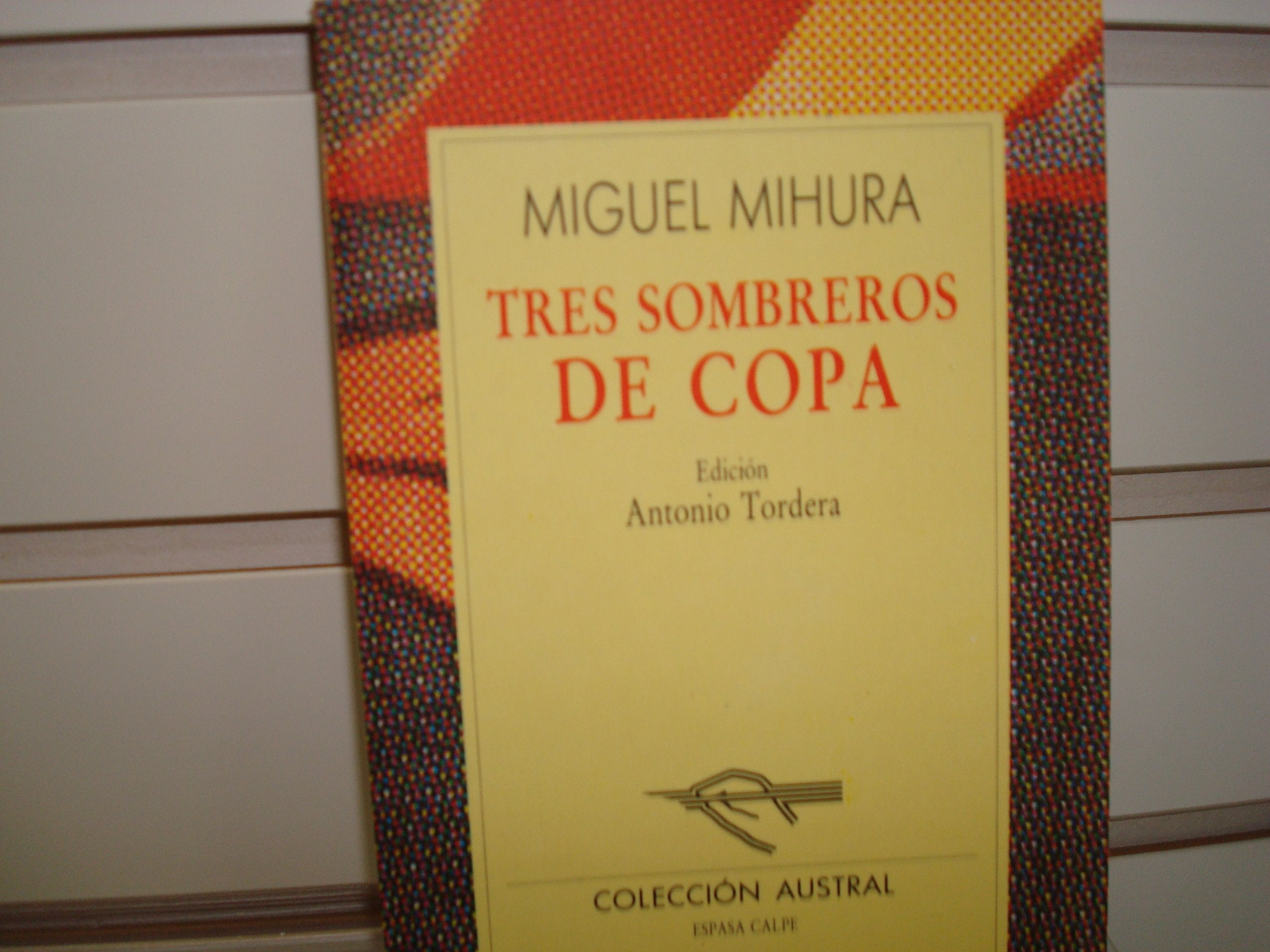 Tres sombreros de copa book