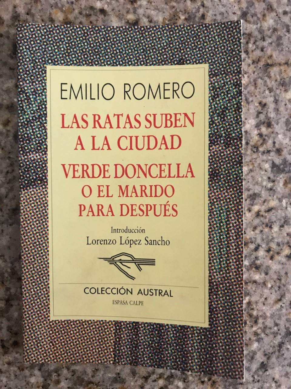 Las ratas suben a la ciudad / verde doncella o el marido para despues book