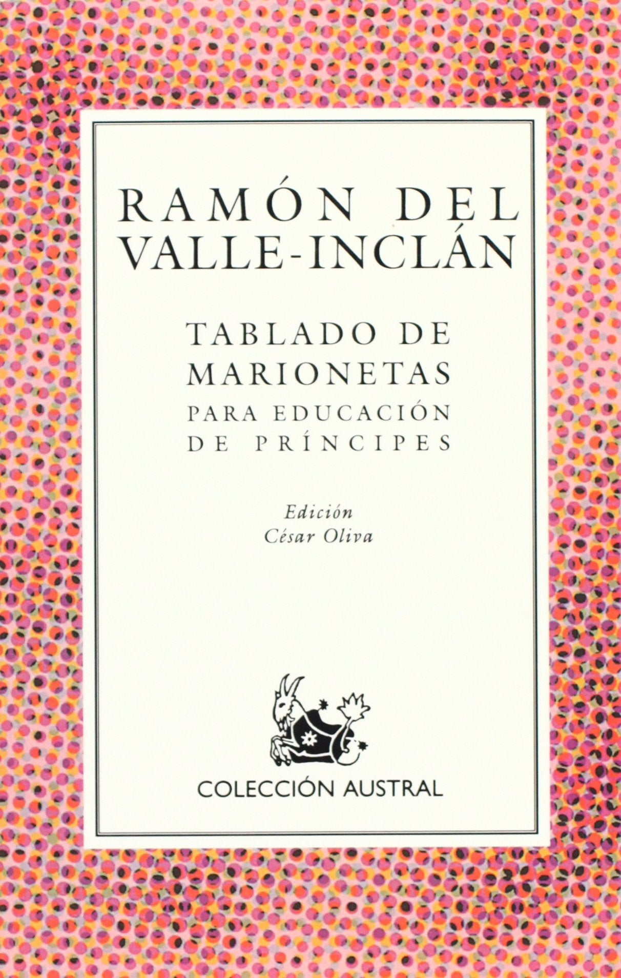 Tablado de marionetas: Para education de principes book