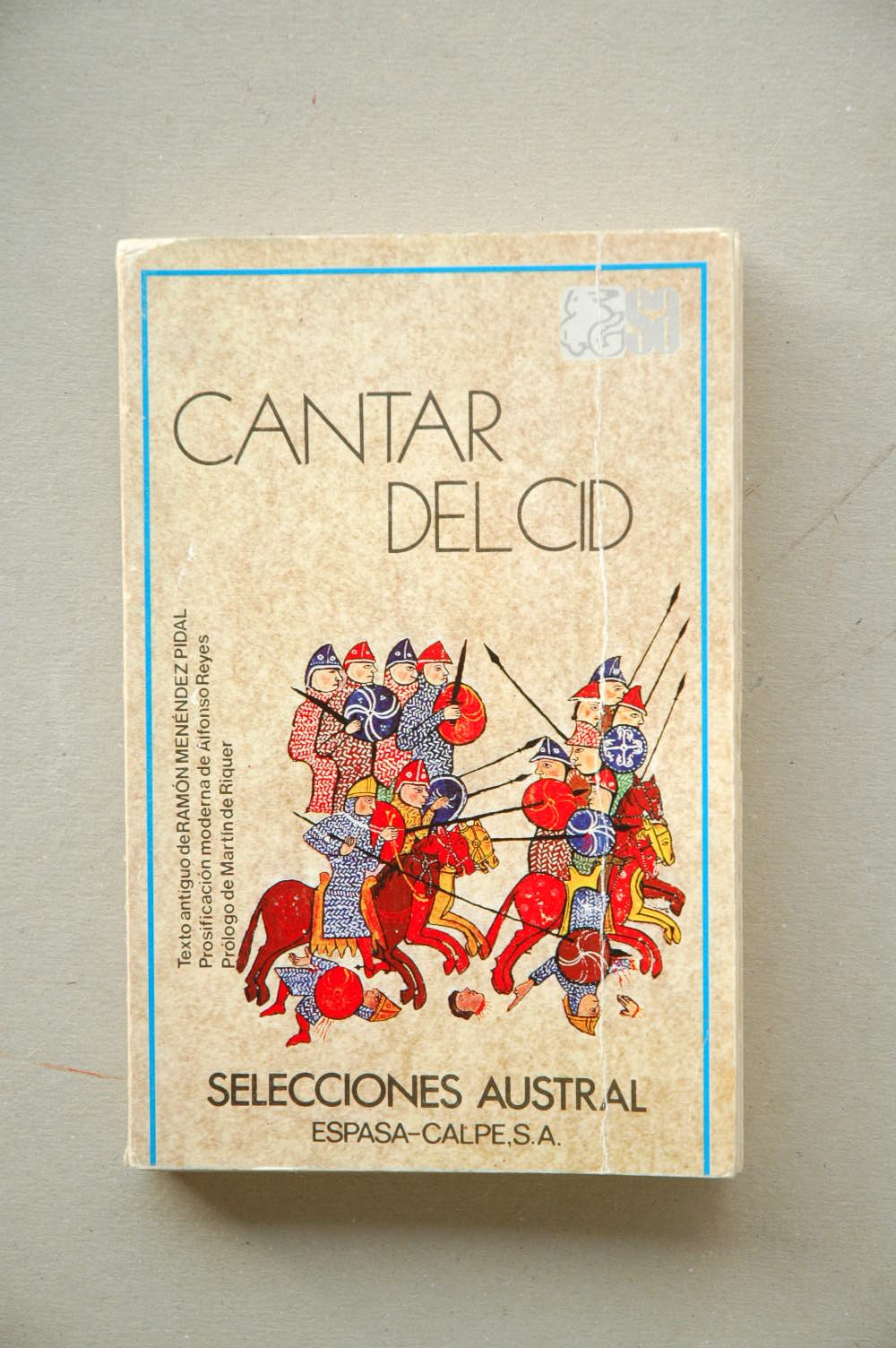 Cantar Del Cid (Cantar De Mio CID) Learning & Reference