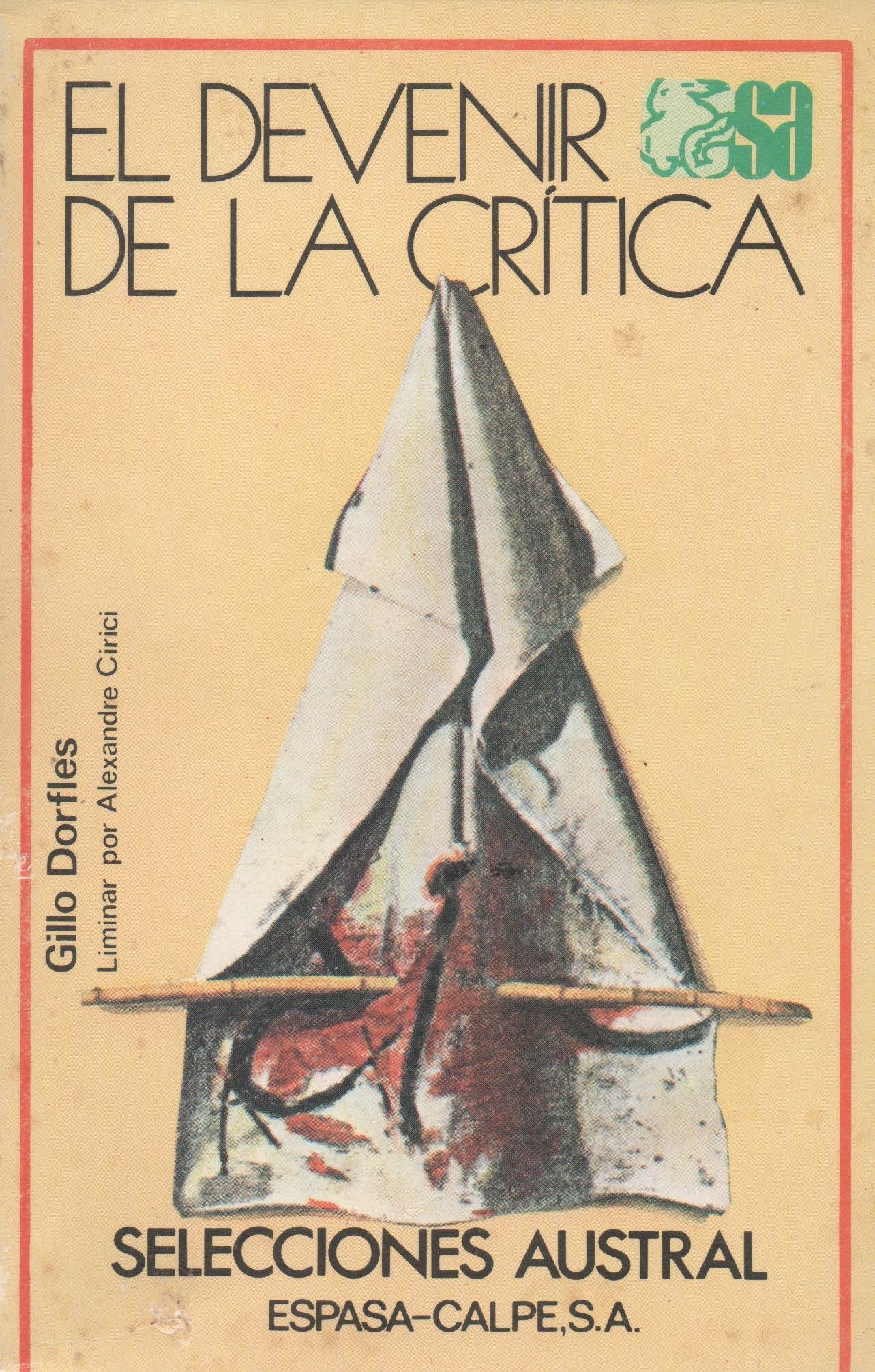 el devenir de la critica Books
