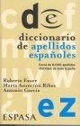 Diccionario de apellidos españoles Books
