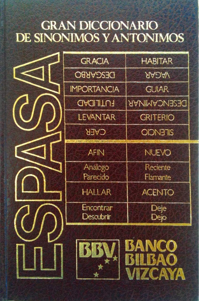 Diccionario De Sinonimos Y Antonimos book