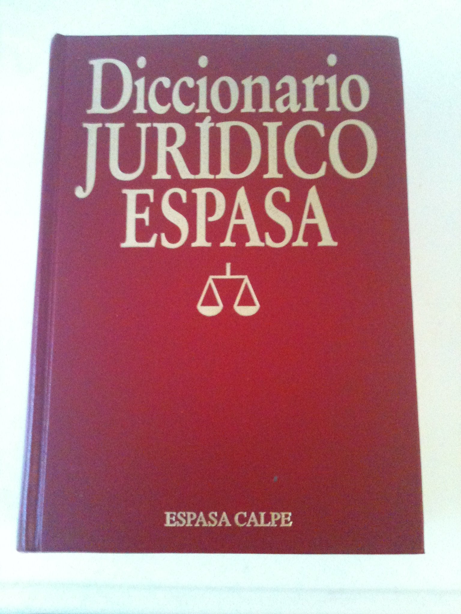 Diccionario Juridico Espasa Law